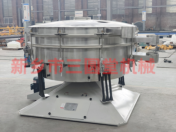 圆形摇摆筛筛体倾斜